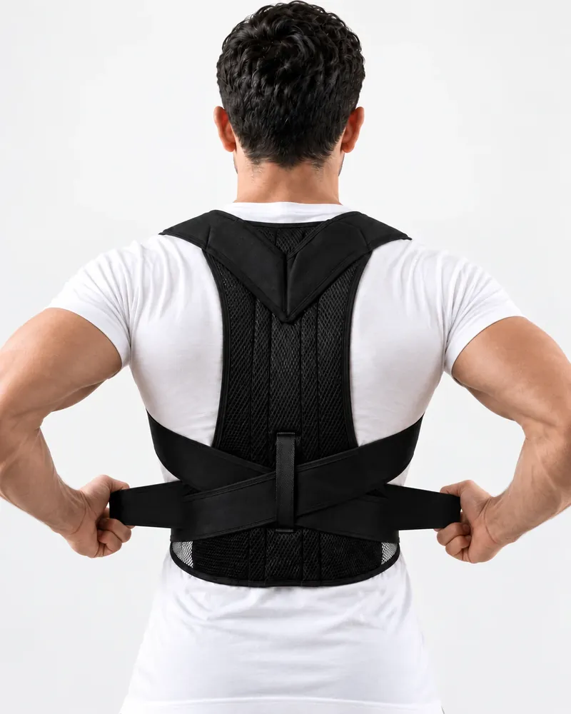 Étape 2 : ajuster les sangles du Medical Back Support.